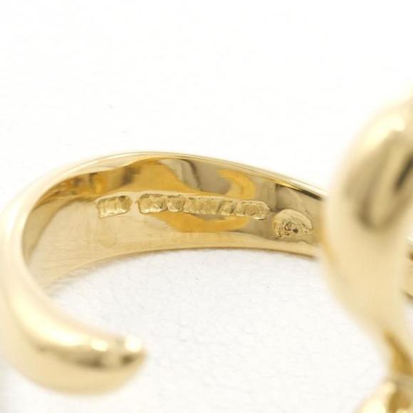 TIFFANY Open Heart K18YG Ring Size 10 Total Weight Approx. 6.8g Jewelry - Picture 7 of 7